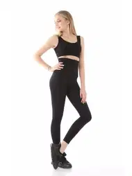 FormActive Yüksek Bel Agraflı Sıkılaştırıcı İki Beden İnceltici şekillendirici Siyah Korse Tayt Agraf1452