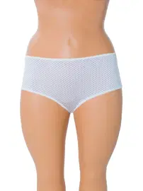 Öztaş Yüksek Bel Likralı Bato Baskılı 4Lü Paket Kadın Külot Öztaş 2737-H