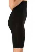 Yüksek Bel Paçalı Soft Kadın Korse FormActive 2070  Siyah detay görünüm