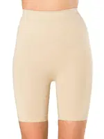 Yüksek Bel Toparlayıcı Kısa Paçalı Kadın Korse FormActive 1011 Ten