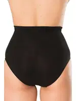 Yumuşak Yüksek Bel Kadın Slip Korse FormActive 2060  Siyah görsel 8