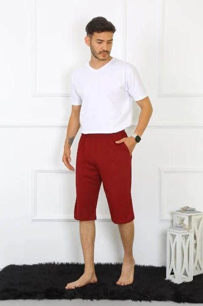 Cepli Pamuklu Bordo Erkek Kapri Akbeniz 27554