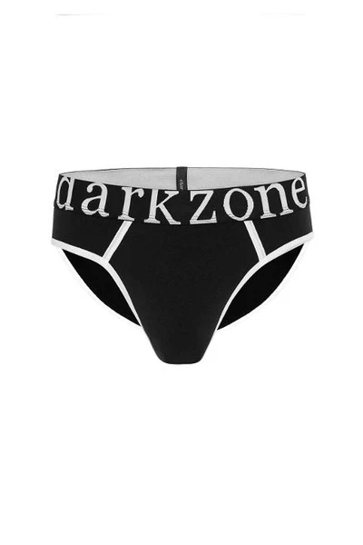 Geniş Lastikli Biyeli Siyah Erkek Slip Darkzone 6801