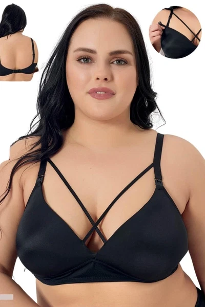 Çapraz İpli Emzirme Sütyeni Godewo 7035