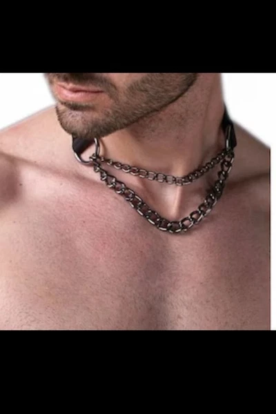 Erkek Boyun Zincir Harness missisX 88059