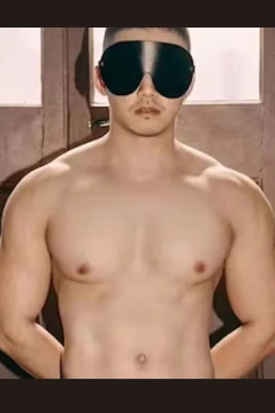 Erkek Deri Maske Harness missisX 88058