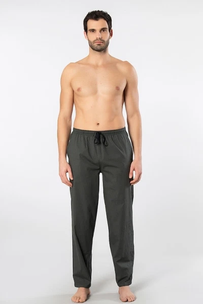 Lastikli Dokuma Erkek Pijama Tek Alt Cacharel 2240