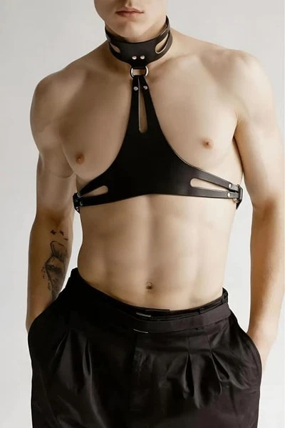 Fantezi Harness Göğüs Erkek Kostüm missisX 88082