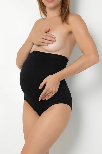 Hamile Dikişsiz Nefes Alan Rahat Destekleyici Yüksek Bel Hamile Külot Gigotto 001-001232