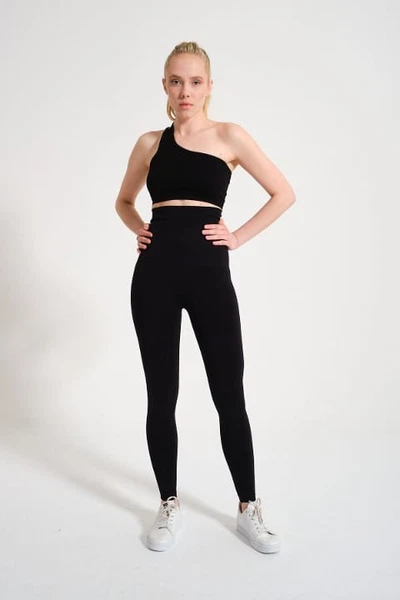 İki Beden İnceltici Sıkılaştırıcı Ultra Yüksek Bel Korse Tayt FormActive 1450