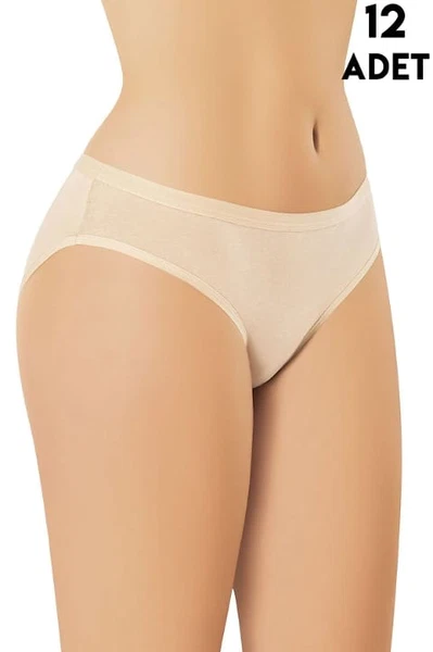 Bambu Kadın Bikini Külot 12'li Kota 5100