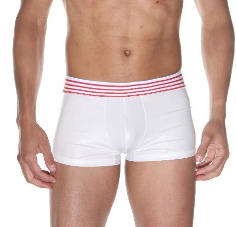 Çizgili Fantezi Deri Erkek Boxer La Blinque 15560