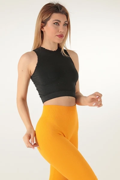 Kalın Askılı Dantelli Seamless Spor Büstiyer Miorre 999-ZZ0133