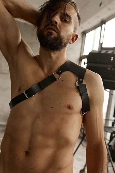 Omuz Deri Askı Erkek Harness missisX 88061