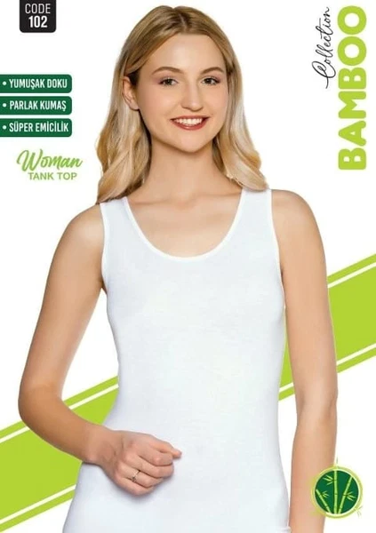 Kalın Askılı Bambu Kadın Atlet Sortie 102