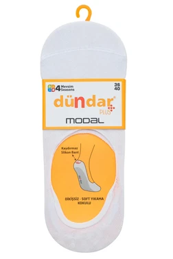 Dündar Çorap 12'li Kadın Modal Babet Çorap 36-40 Dündar 6913 - Alternatif Görünüm