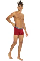 3'lü Erkek Boxer Siyah Bordo Antrasit Erkek Boxer Us. POLO Assn. 80540 Görsel görsel 12