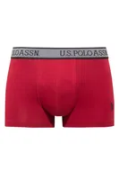 3'lü Erkek Boxer Siyah Bordo Antrasit Erkek Boxer Us. POLO Assn. 80540 Görsel görsel 9
