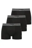 3'lü Modal Siyah Düz Renk Erkek Boxer Erkek Boxer Us. POLO Assn. 80586 Siyah