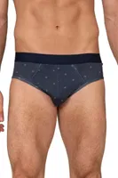 3'lü Paket Erkek %95 Pamuklu Likralı Süprem Kumaş Desenli Esnek Rahat Slip Külot Özkan 11302 Asorti görsel 5