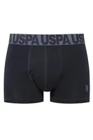 3'lü Sarı Lacivert Erkek Boxer Sarı Lacivert Saks Erkek Boxer Us. POLO Assn. 80587 Görsel görsel 8