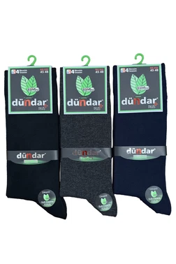 Dündar Çorap 4 Mevsim 12'li Erkek Bambu Çorap 45-48 Dündar BRKD4650_1 - Alternatif Görünüm