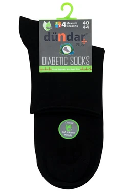 Dündar Çorap 4 Mevsim 12'li Erkek Bambu Diyabetik Konç 40-44 Dündar 5985