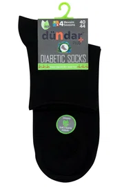 Dündar Çorap 4 Mevsim 12'li Erkek Bambu Diyabetik Konç 40-44 Dündar 5985