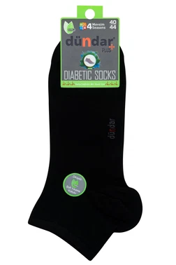 Dündar Çorap 4 Mevsim 12'li Erkek Bambu Diyabetik Soket (Patik) 40-44 Dündar 5992
