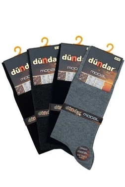 Dündar Çorap 4 Mevsim 12'li Erkek Modal Çorap 40-44 Dündar 4124