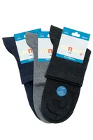 4 Mevsim 12'li Erkek Pamuklu Konç 40-44 Dündar 6890 Asorti farklı açı