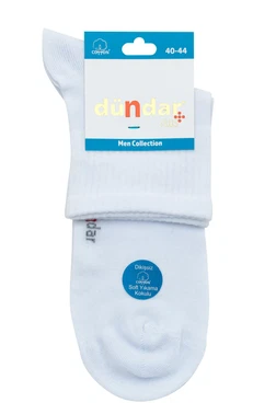 Dündar Çorap 4 Mevsim 12'li Erkek Pamuklu Konç 40-44 Dündar 6890 - Alternatif Görünüm