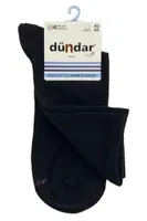 4 Mevsim 12'li Erkek Pamuklu Sports Çorap 40-44 Dündar 4230 Siyah detay görünüm