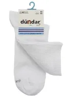 4 Mevsim 12'li Erkek Pamuklu Sports Çorap 40-44 Dündar 4230 Beyaz görsel 4