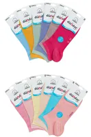 4 Mevsim 12'li Kadın Pamuklu Soket (Patik) 36-40 Dündar 6500 Asorti görsel 4