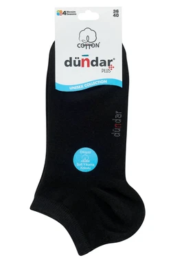 Dündar Çorap 4 Mevsim 12'li Kadın Pamuklu Soket (Patik) 36-40 Dündar 6500