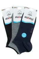 4 Mevsim 12'li Kadın Pamuklu Soket (Patik) 36-40 Dündar 6500 Asorti farklı açı