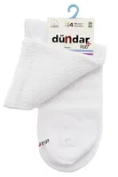 4 Mevsim 12'li Unisex Pamuklu Sports Çorap 36-40 Dündar 4209 Beyaz görsel 4