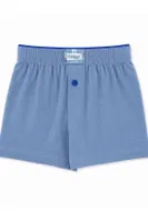 6lı Paket Erkek Çocuk %100 Pamuklu Premium Kumaş Rahat Klasik Kesim Süprem Penye Boxer Özkan 31223 Mavi görsel 11