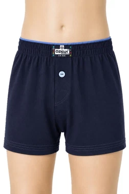 6lı Paket Erkek Çocuk %100 Pamuklu Premium Kumaş Rahat Klasik Kesim Süprem Penye Boxer Özkan 31223