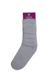 Ada Ada Pamuklu Tozluk Soket Çorap Beyaz