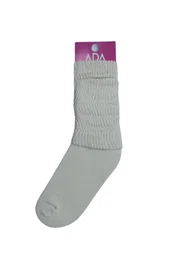 Ada Ada Pamuklu Tozluk Soket Çorap Kırmızı