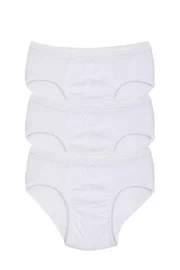 Akbeniz Akbeniz Erkek Çocuk 3'lü Beyaz Külot C002