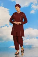 Akbeniz Kadın Tam Tesettür Bordo Mayo 31060 Bordo