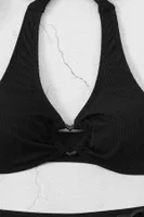 Kalp Aksusuarlı Bikini Takım (Çıkartılabilir Kaplı) Siyah Angelsin MS4131 Siyah görsel 4