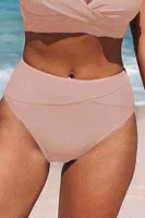 Yüksek Bel Bikini Altı Pembe Angelsin MS42008 Pembe