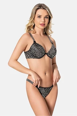 Askılı Push Up Destekli Sütyen Takımı Emily Le Jardin 5160