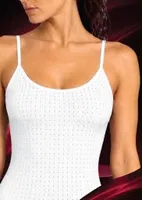 Bambu Air Flow İnce Askılı Kadın Atlet Q-En 2005 Beyaz