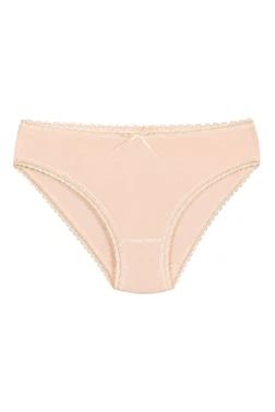 Yıldız Çamaşır Bambu Dantelli Bikini Kadın Külot Ten 6'lı Paket Yıldız 3883 - Alternatif Görünüm