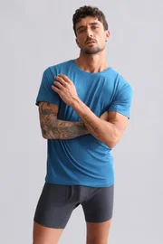 Bambu Hercules Slim Fit Bisiklet Yaka Fanila / T-Shirt Mısırlı EFNL000017